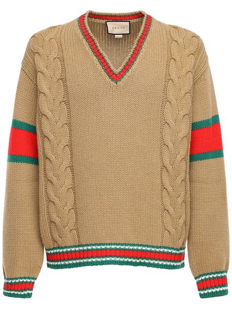 gucci sweater with cufs